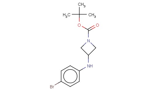 3-(4-BROMO-PHENYLAMINO)-AZETIDINE-1-CARBOXYLIC ACID TERT-BUTYL ESTER
